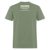 The Shady Bunch - Southern Shade Fan Shirt - military green