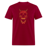 Devil Skull - dark red