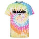 Southern Shade Band Tie Dye T-Shirt - rainbow