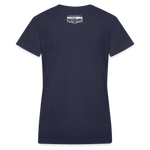 Southern Shade - Shady Wife Women's V-Neck T-Shirt - navy