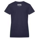 Southern Shade - Shady Wife Women's V-Neck T-Shirt - navy