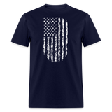 USA Flag Distressed - navy