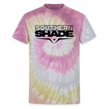 Southern Shade Band Tie Dye T-Shirt - Desert Rose