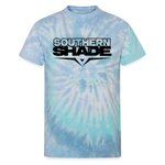 Southern Shade Band Tie Dye T-Shirt - blue lagoon