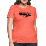 Southern Shade Band Black Logo Women's T-Shirt - heather coral