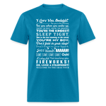 The Goodnight Unisex Classic T-Shirt - turquoise