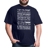 The Goodnight Unisex Classic T-Shirt - navy