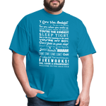 The Goodnight Unisex Classic T-Shirt - turquoise