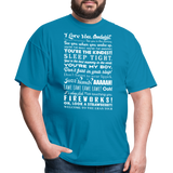 The Goodnight Unisex Classic T-Shirt - turquoise