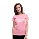 Southern Shade - Shady Wife Women's V-Neck T-Shirt - pink