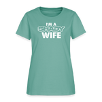 Southern Shade Shady Wife Women's T-Shirt - aquatic