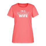 Southern Shade Shady Wife Women's T-Shirt - coral