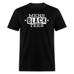 Mens Black Tees Brand Shirt - black