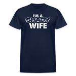 Southern Shade Shady Wife Unisex  T-Shirt - navy