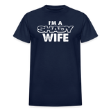 Southern Shade Shady Wife Unisex  T-Shirt - navy