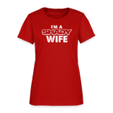 Southern Shade Shady Wife Women's T-Shirt - red