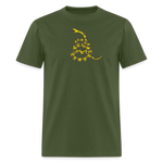 Don't Tread On Me Color 2-Sided - military green