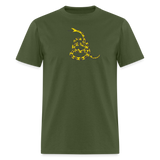 Don't Tread On Me Color 2-Sided - military green