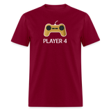 Player 4 - burgundy