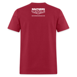 The Shady Bunch - Southern Shade Fan Shirt - dark red