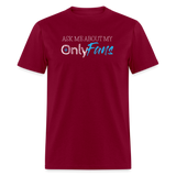 Only Fans - burgundy