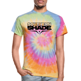 Southern Shade Band Tie Dye T-Shirt - rainbow