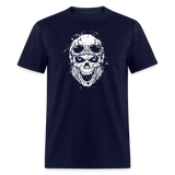 Vintage Biker Skull - navy