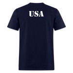 USA Flag Distressed - navy