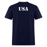 USA Flag Distressed - navy