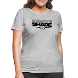 Southern Shade Band Black Logo Women's T-Shirt - heather gray