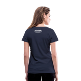 Southern Shade - Shady Wife Women's V-Neck T-Shirt - navy