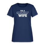Southern Shade Shady Wife Women's T-Shirt -  blue dusk