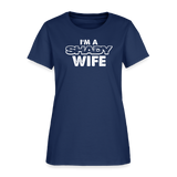 Southern Shade Shady Wife Women's T-Shirt -  blue dusk