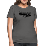 Southern Shade Band Black Logo Women's T-Shirt - charcoal