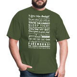 The Goodnight Unisex Classic T-Shirt - military green