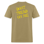 Don't Tread On Me Color 2-Sided - khaki