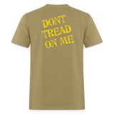 Don't Tread On Me Color 2-Sided - khaki