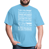 The Goodnight Unisex Classic T-Shirt - aquatic blue