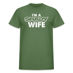 Southern Shade Shady Wife Unisex  T-Shirt - military green