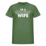 Southern Shade Shady Wife Unisex  T-Shirt - military green