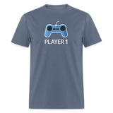 Player 1 - denim