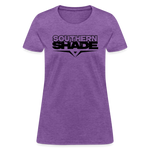 Southern Shade Band Black Logo Women's T-Shirt - purple heather