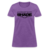 Southern Shade Band Black Logo Women's T-Shirt - purple heather