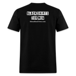 Mens Black Tees Brand Shirt - black