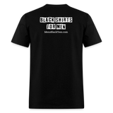 Mens Black Tees Brand Shirt - black