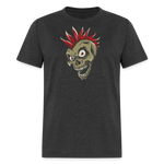 Punk Rock Skull - heather black