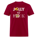 Jolly AF - dark red