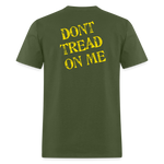 Don't Tread On Me Color 2-Sided - military green