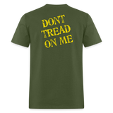 Don't Tread On Me Color 2-Sided - military green