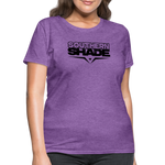 Southern Shade Band Black Logo Women's T-Shirt - purple heather